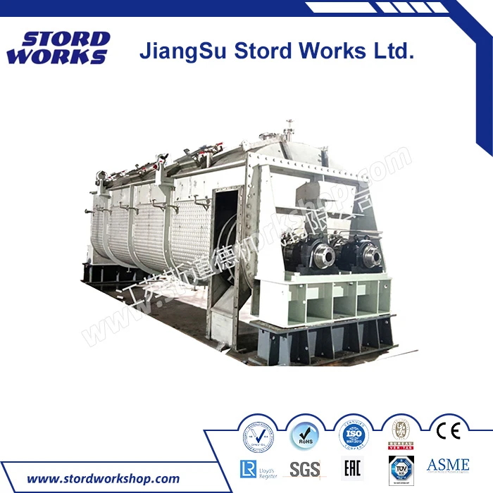 How to regularly maintain the lubrication system of the paddle dryer?